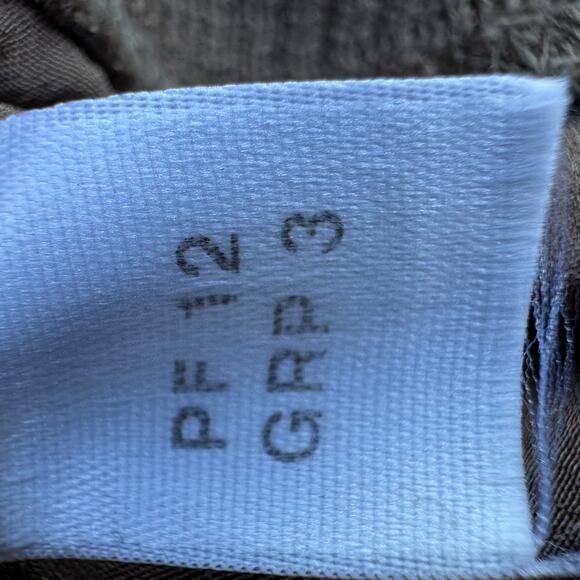 St. John 4 S Brown Capri Pants Ribbed Elastic Waist Knit Jogger Trousers PF 2012 - Picture 9 of 9